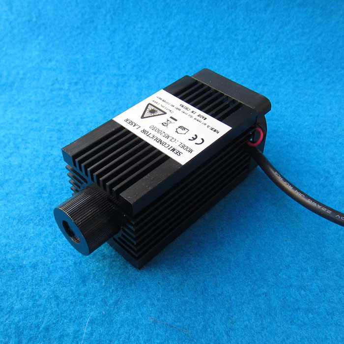 520nm 80mW Verde Módulo láser Line Small Laser Marking Device With Power Supply